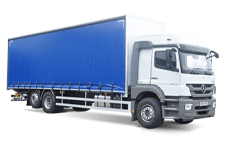 Car Hire Kendal - 26 Tonne Curtain Side Truck - Truck hire Kendal